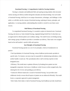 Functional Nursing β page 2