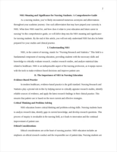 NRS Meaning and Significance β page 2