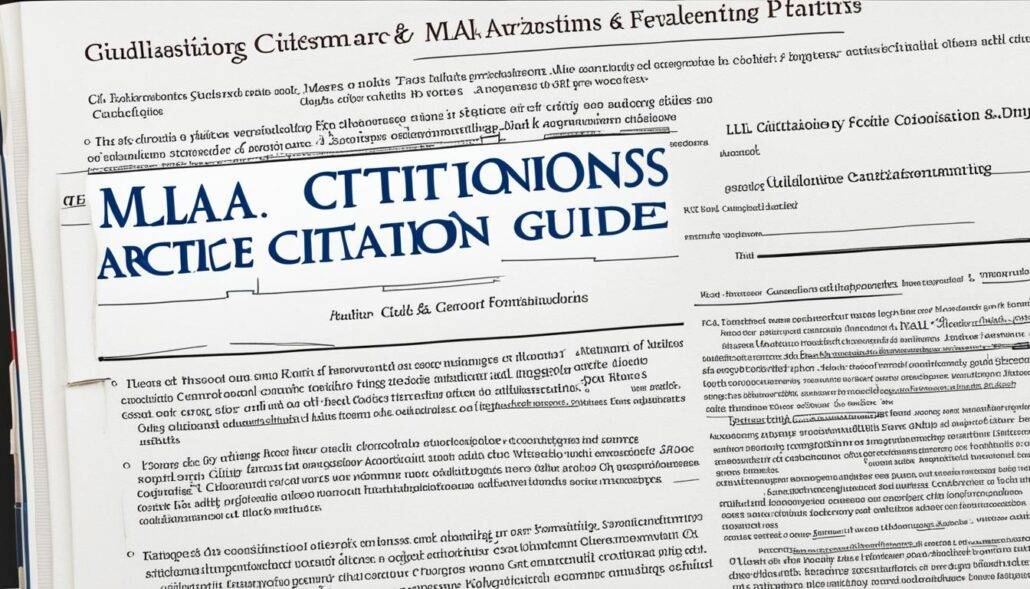 Mla 9 format and citation guide